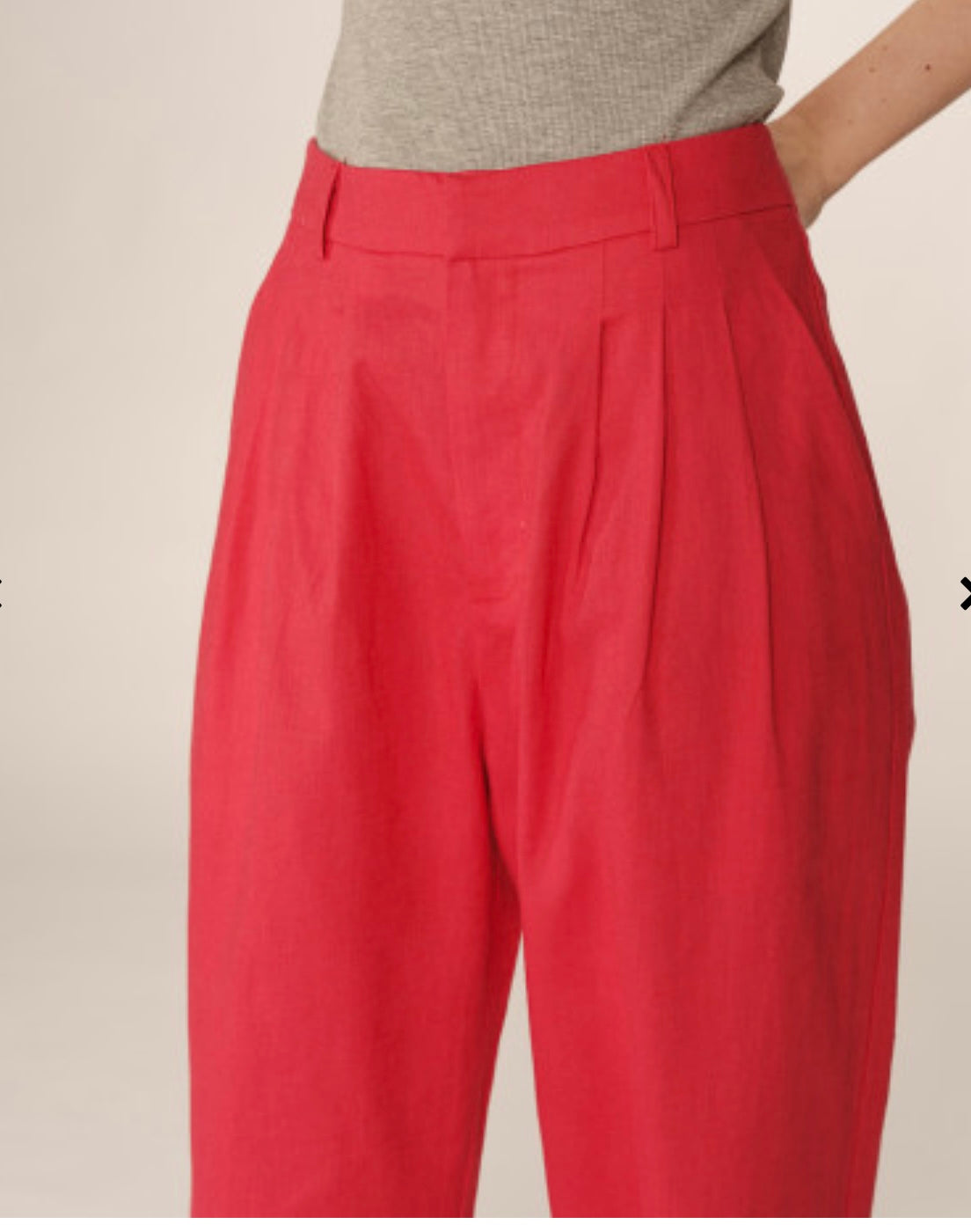 Grace & Mila Trouser Rouge - Phil