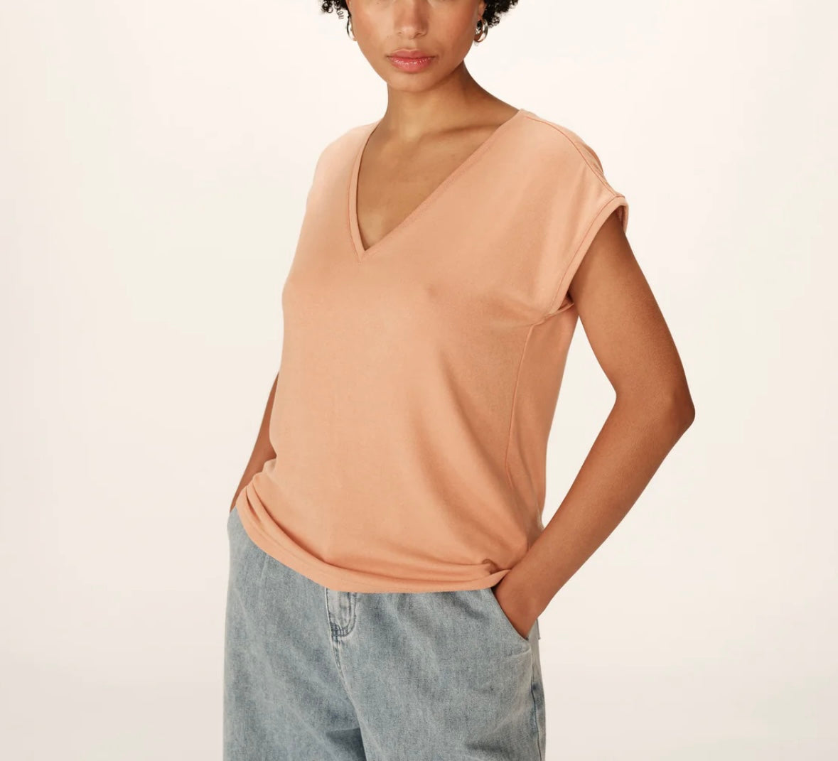 Grace & Mila T-SHIRT Peche Prosper