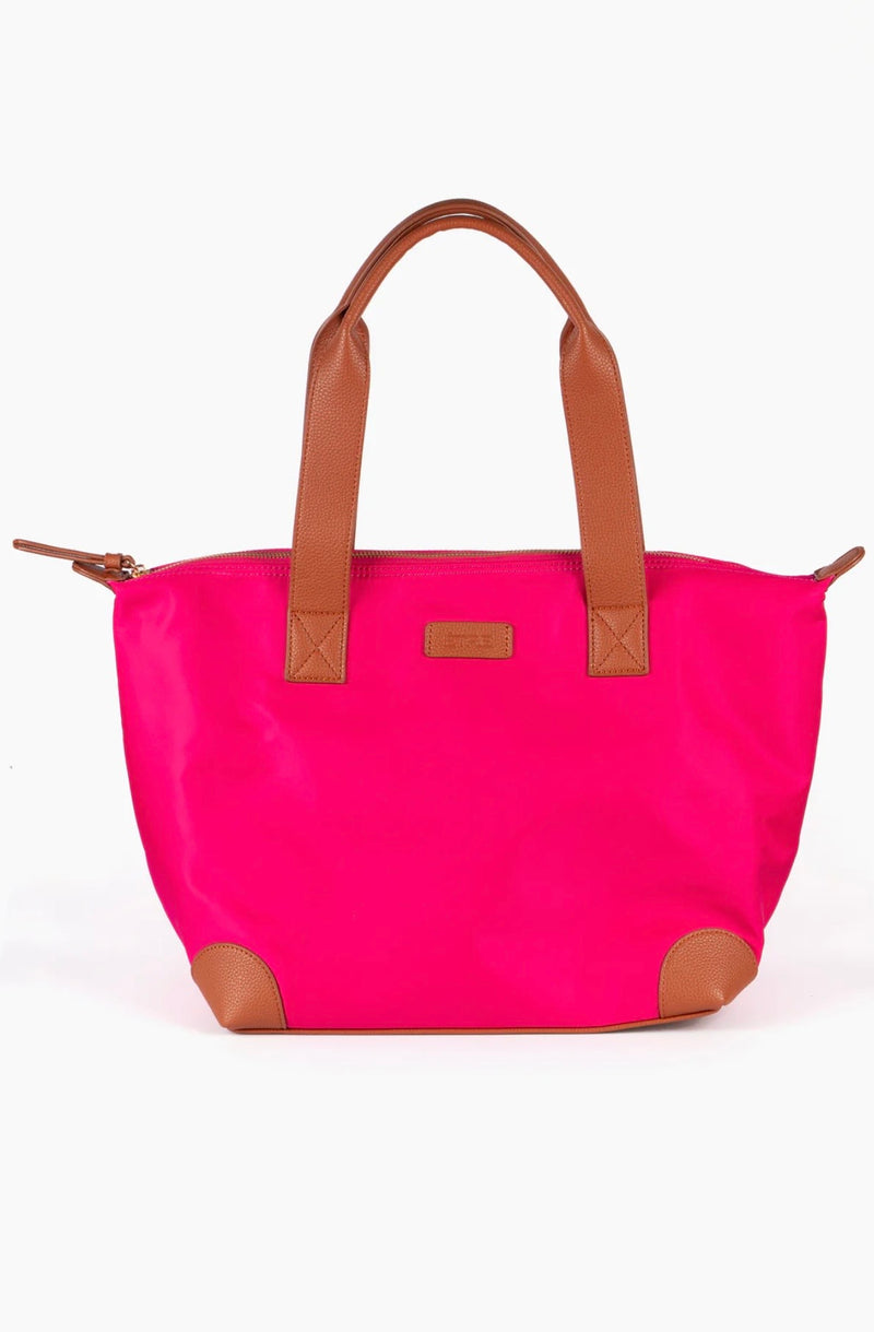 Harlowe Classic Tote Bag - Nylon/PU