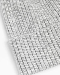 Bonnie Pom Pom Hat - Light Grey, Silver Star